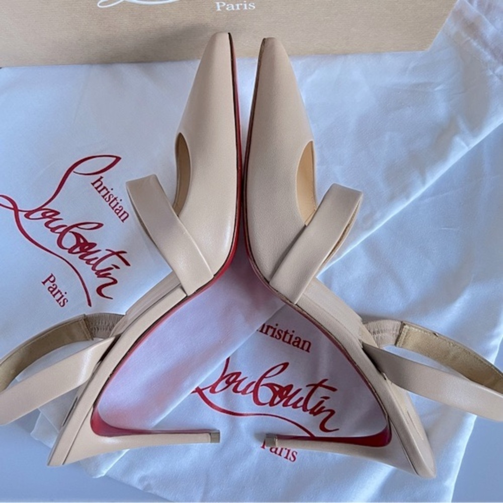 Christian Louboutin Actina 85 Nappa Slingback Pump - Picture 7 of 16